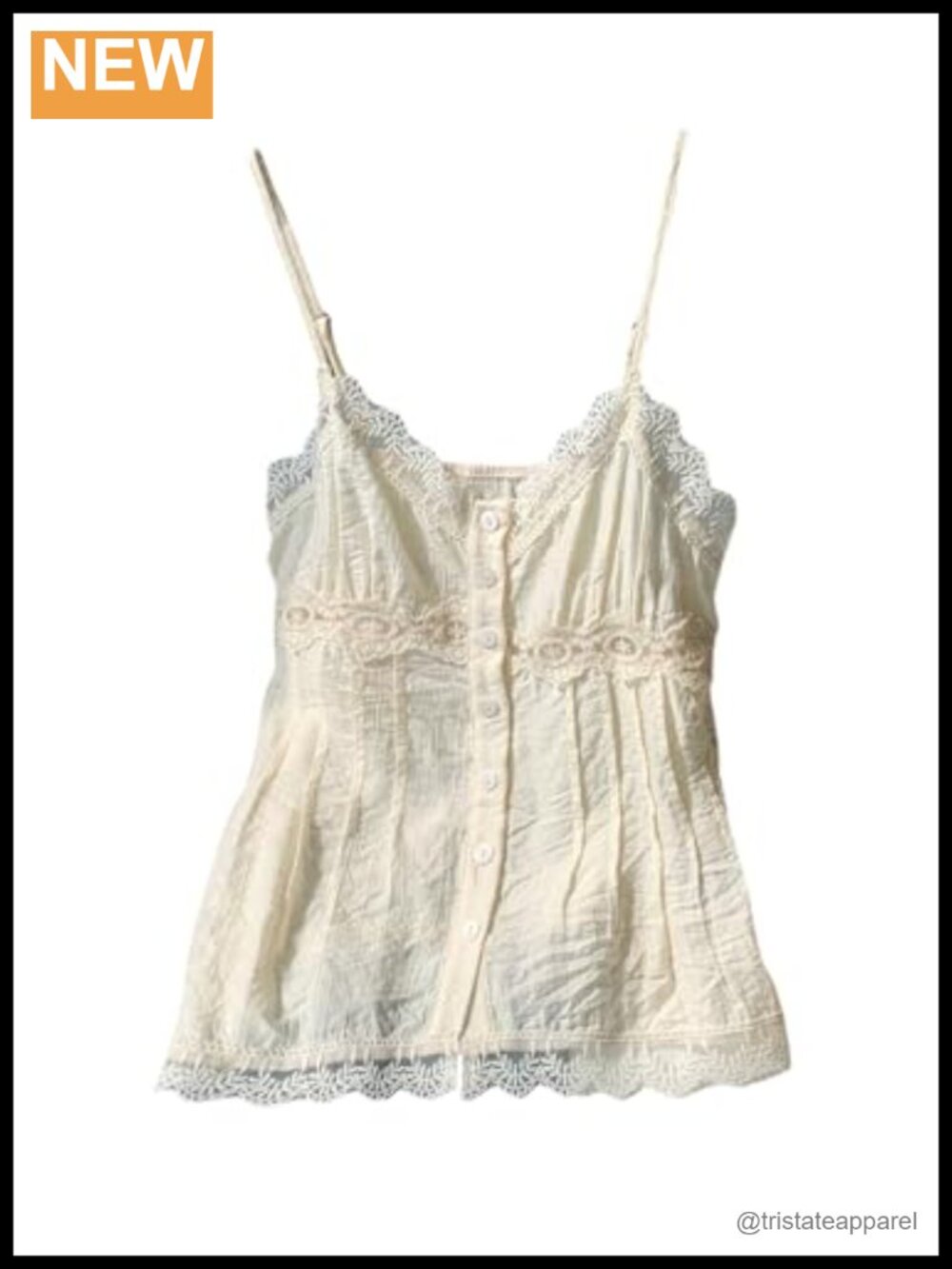 SweatyRocks Y2K Lace Cami Top Button Down Babydoll Going Out Beach Vacation